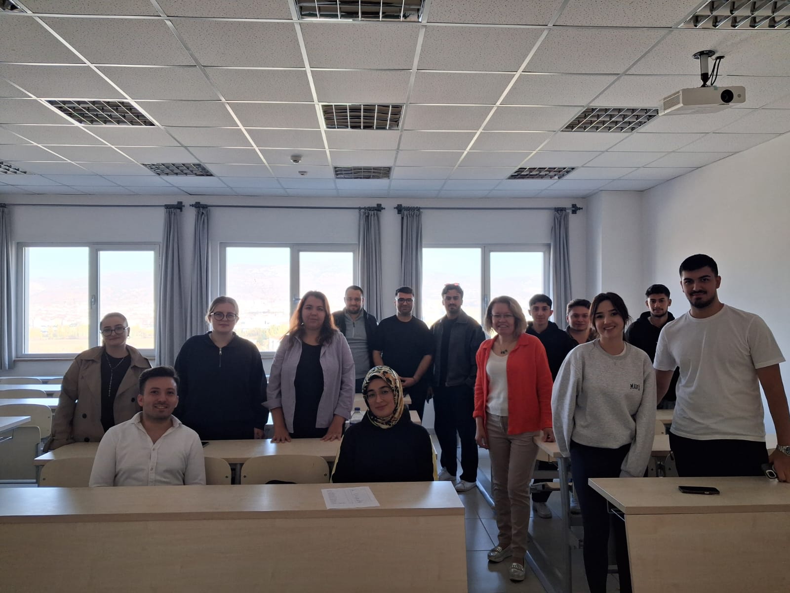 Bölüm öğrenci temsilcileri ile toplantı yapılmıştır.